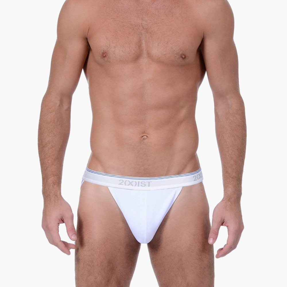 2(X)IST Cotton Stretch Jcokstrap 2 pack - Picture 3 of 3